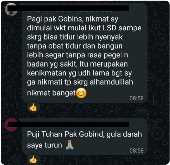 Bukti Testimoni Tidur Pulas Tanpa Obat
